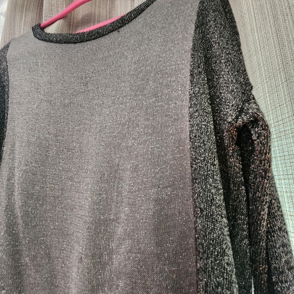 Glittering high-low light sweater - Picture 5 of 7